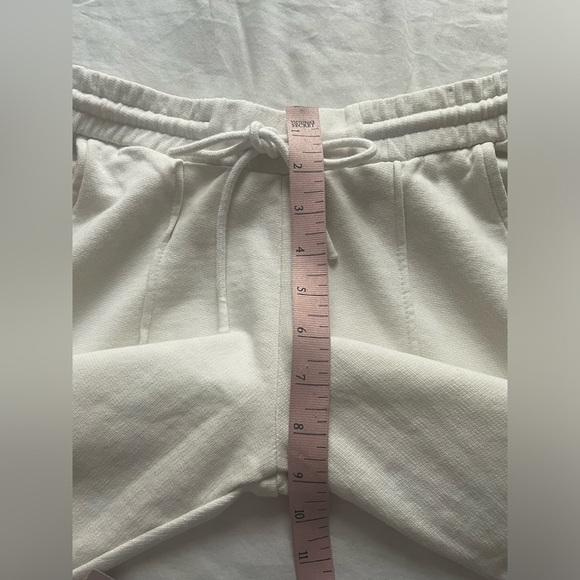 Cotton Citizen Milan Front Seam Joggers Cream XS Neutral Minimalist Loungewear - Picture 8 of 9